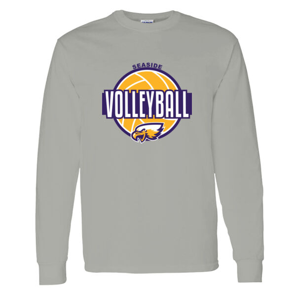 Seaside Volleyball Heavy Cotton 100% Cotton Long Sleeve T Shirt Thumbnail