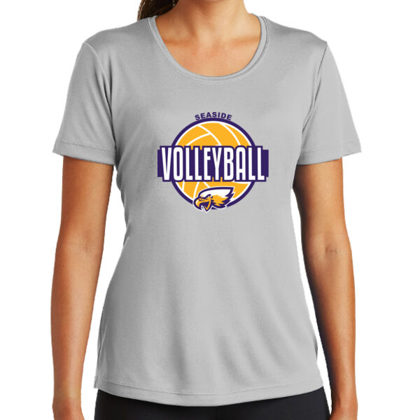 Seaside Volleyball Ladies PosiCharge ® Competitor Tee Thumbnail