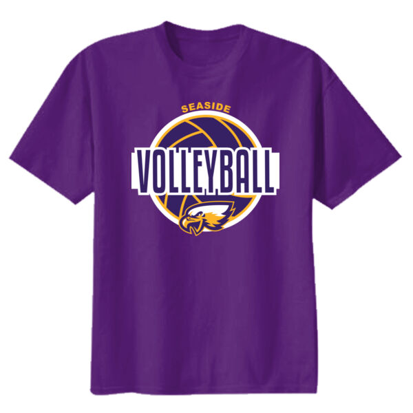 Seaside Volleyball Youth Heavy Cotton 100% Cotton T Shirt Thumbnail
