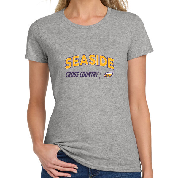 Seaside Cross Country Ladies Heavy Cotton 100% Cotton T Shirt Thumbnail
