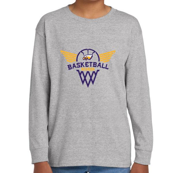 Seaside Basketball Youth Heavy Cotton 100% Cotton Long Sleeve T Shirt Thumbnail