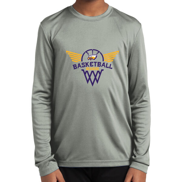 Seaside Basketball Youth Long Sleeve PosiCharge ® Competitor Tee Thumbnail