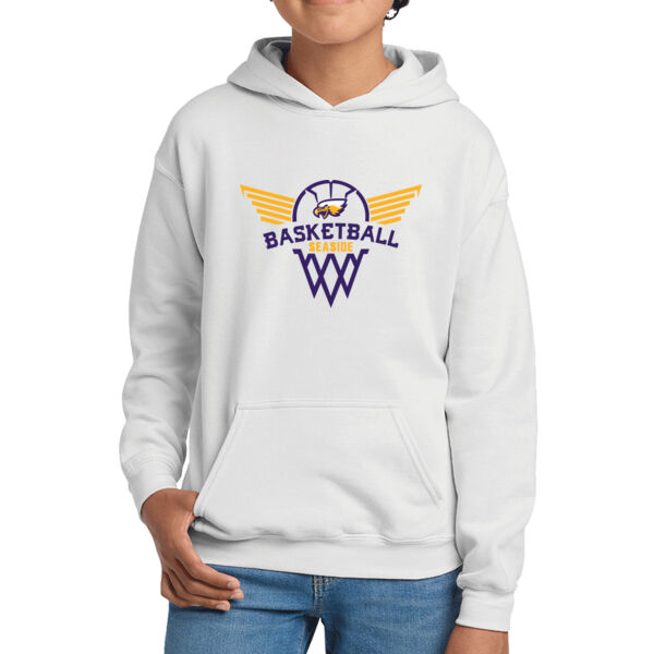Seaside Basketball Youth Heavy Blend Hooded Sweatshirt Thumbnail