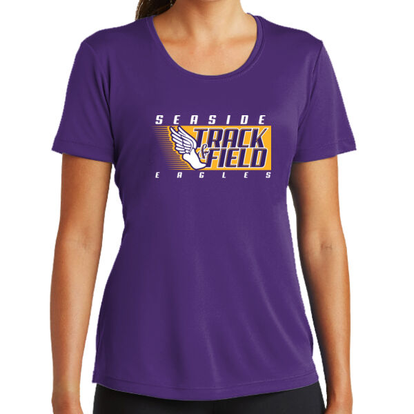 Seaside Track & Field Ladies PosiCharge ® Competitor Tee Thumbnail