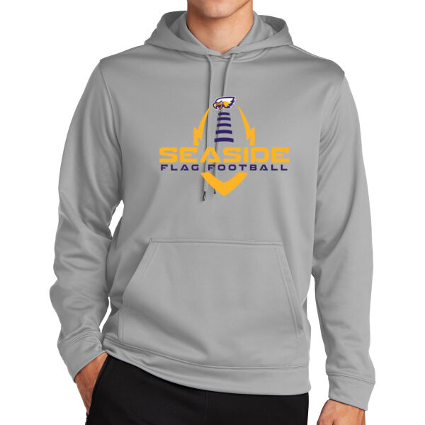 Seaside Flag football Sport Wick ® Fleece Hooded Pullover Thumbnail
