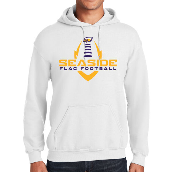 Seaside Flag football Heavy Blend Hooded Sweatshirt Thumbnail