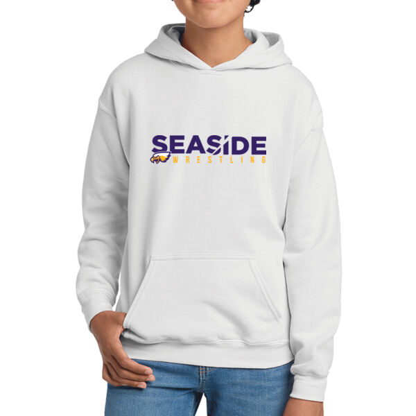 Seaside Wrestling Youth Heavy Blend Hooded Sweatshirt Thumbnail