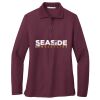 Women's Silk Touch Long Sleeve Polo Thumbnail